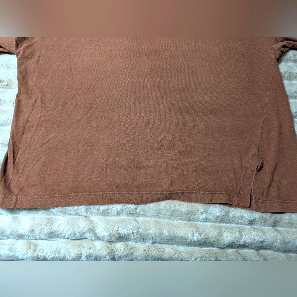 Women's Vintage The Limited Brown Oversized T-Shirt Size L - Picture 5 of 7